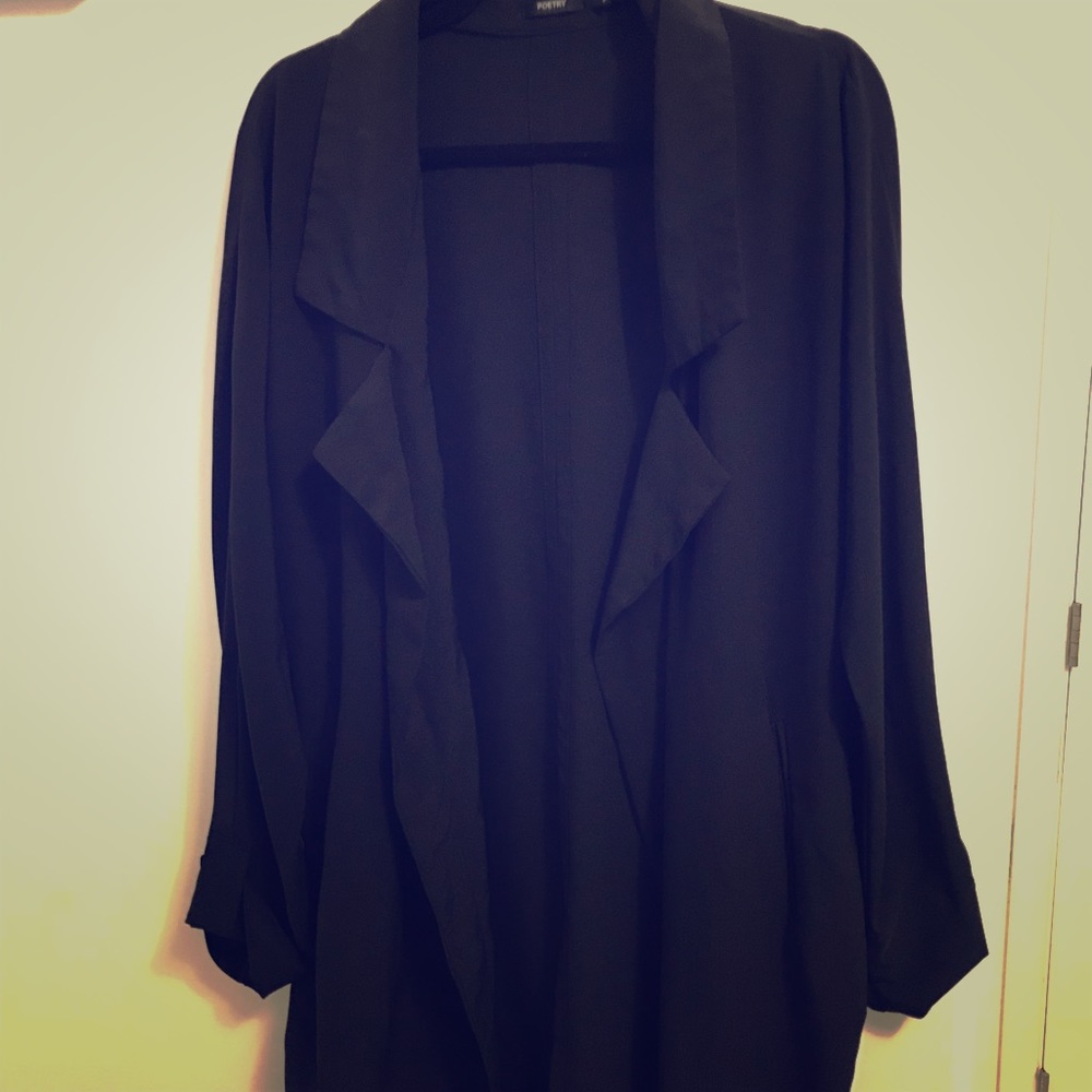 Black coat